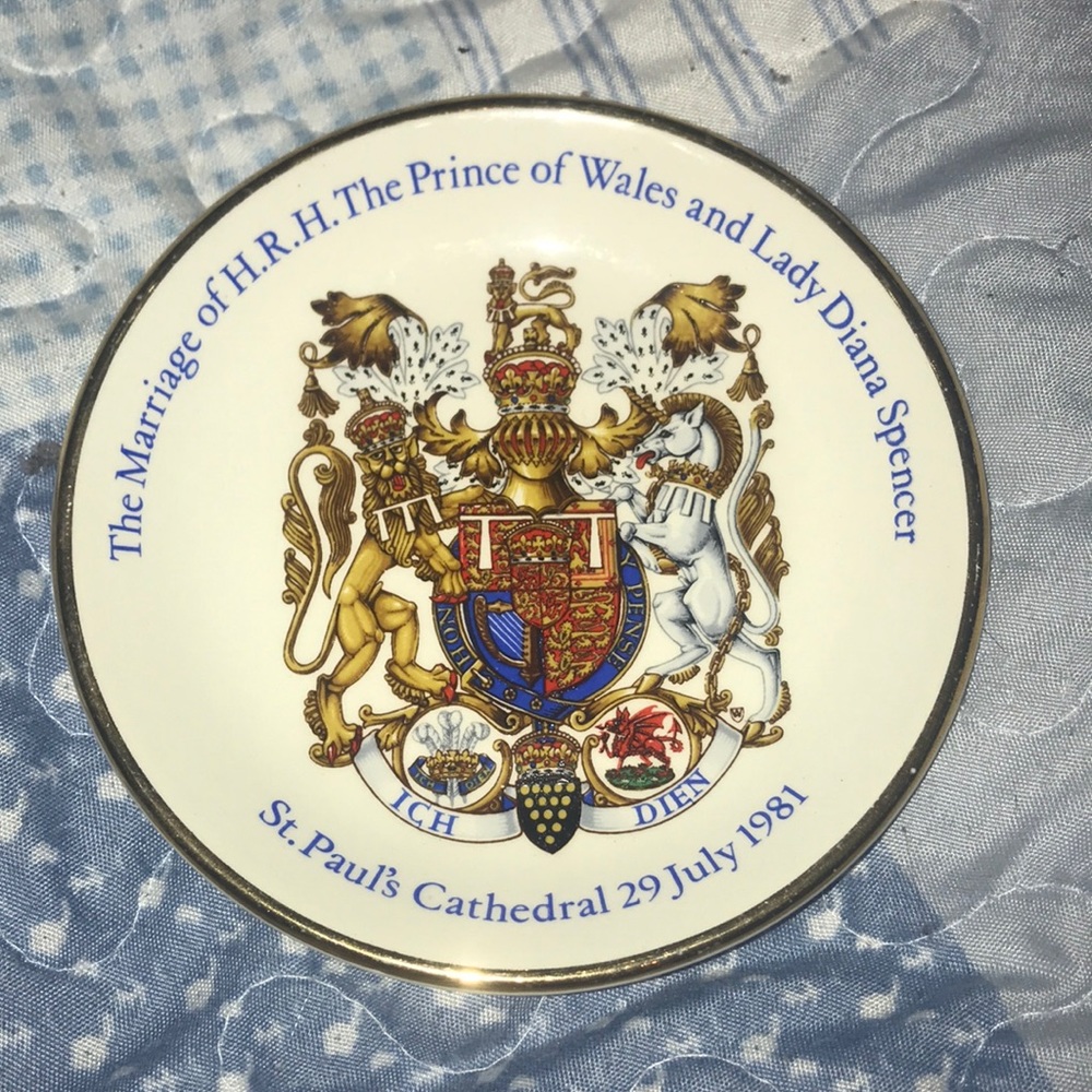 SOLD! Vintage Lady Diana Spencer Marriage Souvenir